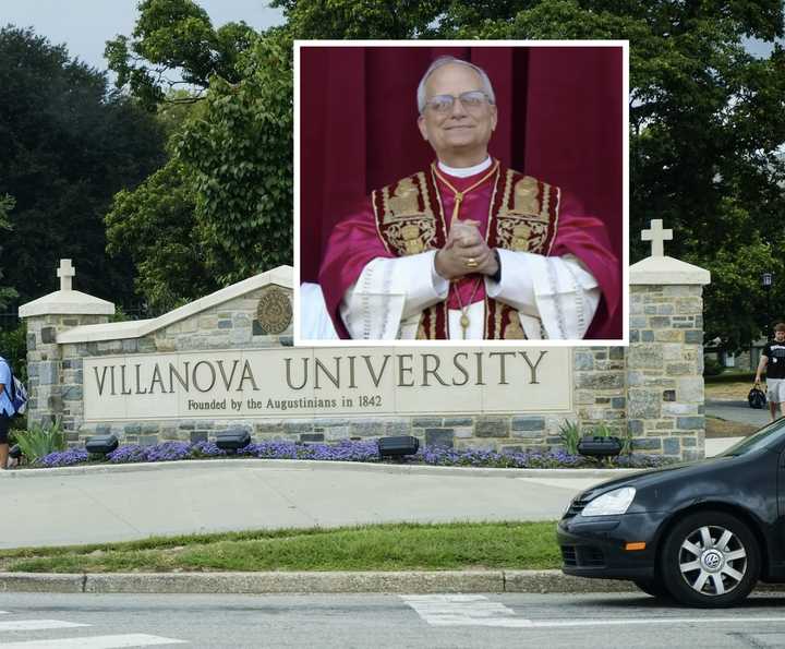 Leo, the first American pope and 267th overall, from the balcony of St. Peter's just before 7:30 p.m. Rome time on Thursday, May 8 and Villanova University where he earned his undergrad degree.