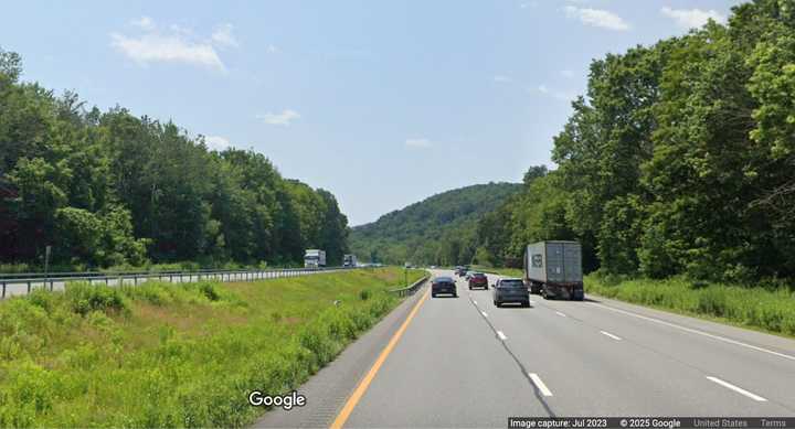 The crash happened on I-684 South in Southeast. 