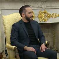 <p>Presidente Nayib Bukele and President Donald Trump&nbsp;</p>