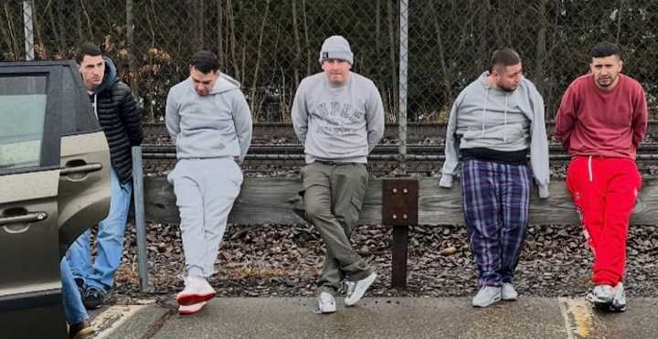 A South American burglary crew was arrested by police.
