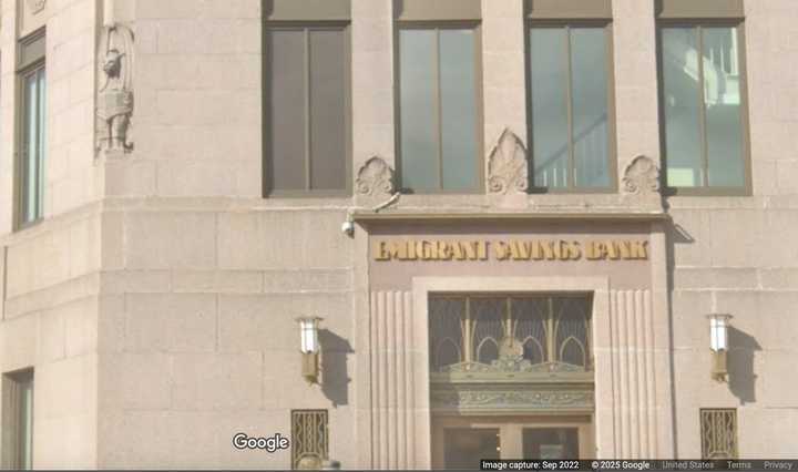 Elmsford man&nbsp;Duke Biswas allegedly stole from&nbsp;Emigrant Savings Bank’s core platform, officials said. Pictured above is the bank's Ossining locale.&nbsp;