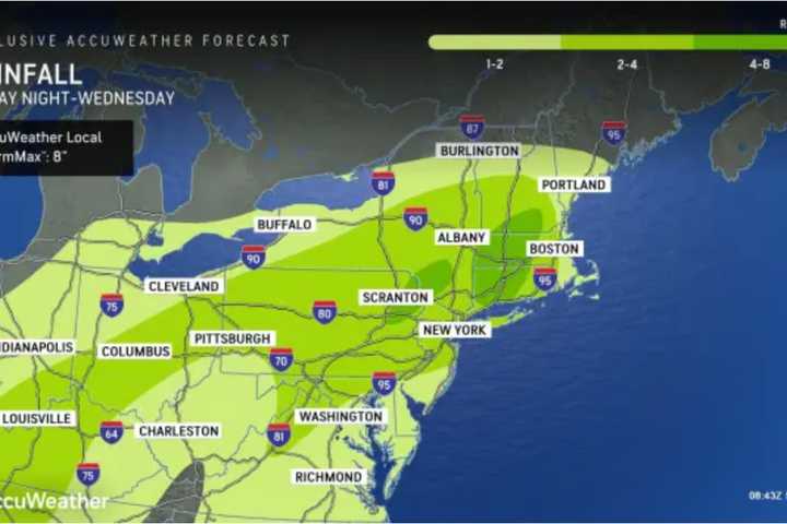Stalling System Could Produce More Than Half-Foot Of Rainfall To These Locations