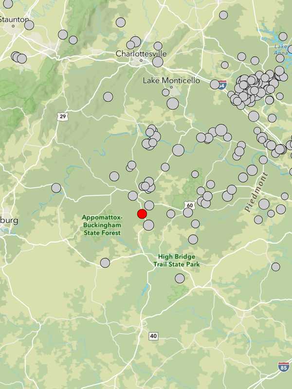 3.0 Magnitude Earthquake Rattles Virginia Town