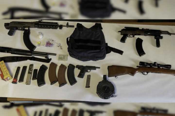 Guns, Fentanyl, Ecstasy Seized In Allentown Raid, 4 Arrested: Police