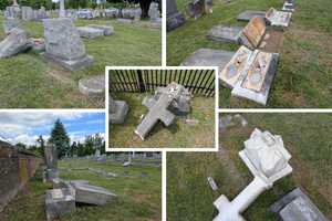 Historic Gravestones Toppled In ‘Heartbreaking’ Vandalism At Area Cemetery