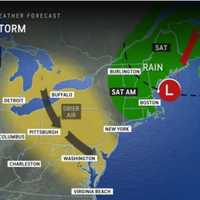 <p>Precipitation will wind down Saturday morning, May 10, paving the way for a pleasant Mother's Day on Sunday, May 11.</p>