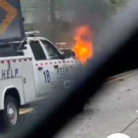 Lane Reopens After Fiery Crash On Palisades Parkway In Rockland County (DEVELOPING)