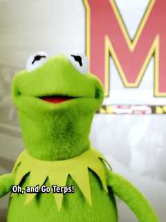 Frog Of Honor: Kermit Leads UMD’s Class Of 2025 Sendoff