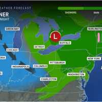 Windswept Storm Bringing Rounds Of Rain, Strong Gusts: Latest Memorial Day Weekend Forecast