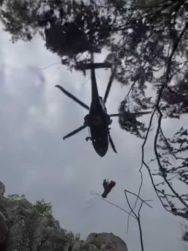 WATCH: Maryland Troopers Hoist Injured Hiker, Kayaker In Dramatic Holiday Weekend Rescues