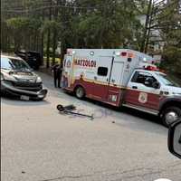 Scooterist Struck By Vehicle In Monsey (DEVELOPING)