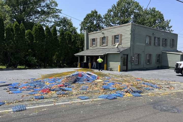 Thousands Of Eggs Spill Behind Lancaster Tavern, Causing 'Shell-Shocking' Mess
