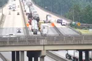 Motorcycle Slams Into Dump Truck, Shuts Down 11/15 Ramp To I-81 In Harrisburg