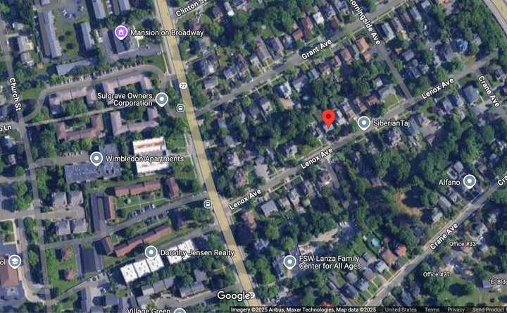 The fire started on Lenox Avenue in White Plains. 