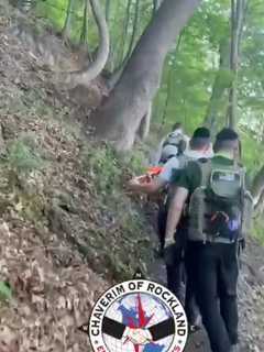 Unwell Hiker Rescued In Dramatic Mission In Rockland Near NY/NJ Border