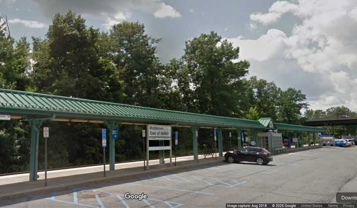 The arrest was made at the Middletown/Wallkill Metro-North station, police said. 