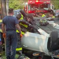 1 Dead, 2 Injured After Multi-Car Rollover Crash In Woodmere (UPDATE)