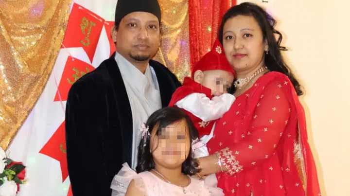 The victims were identified as Santosh Pariyar (38), Anju Shrestha (36), and their two beloved children.