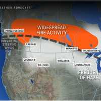 Expect Frequent Haze, Smoke From Canadian Wildfires This Summer, Forecasters Say