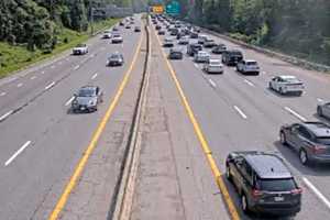 Crash Causes Delays On Hutchinson River Parkway In White Plains (DEVELOPING)