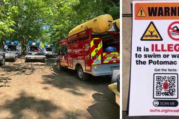 Child Pulled From Potomac River Rapids, Man Rescued Near Maryland Shoreline
