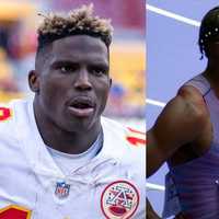 ‘Noah Could Never’: Tyreek Hill Trolls DMV Olympian After Blazing 100M Race