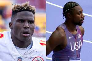 ‘Noah Could Never’: Tyreek Hill Trolls DMV Olympian After Blazing 100M Race