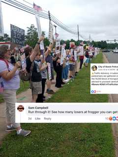 First Responder Sparks Outrage With ‘Run Through It’ Protest Comment On Maryland Police Post