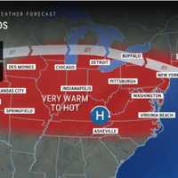 <p>A stretch of warm days is predicted for Monday, June 23, through Wednesday, June 25.</p>