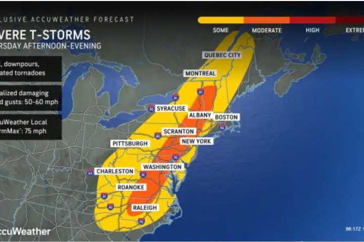 New Update: Severe Storms With Possible Isolated Tornadoes Near Northeast