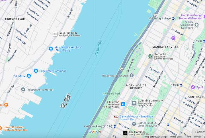 The incident happened around 4 p.m. Saturday, June 21 in Manhattan, near 125th Street.
  
