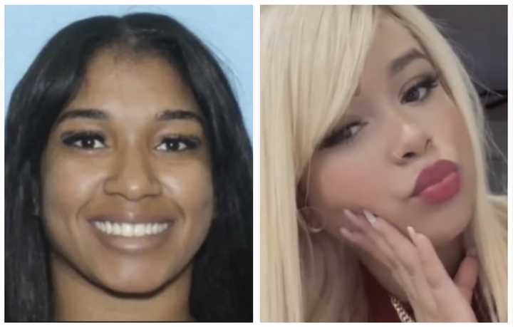 Gerelys Sanchez-Reyes (left) who was arrested in Spain in connection with the brutal murder of Yuleisy Torrelles-Martinez, Philadelphia police say.