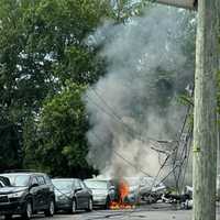 Truck Crashes Into Wires, Causing Power Outage In Fairfield