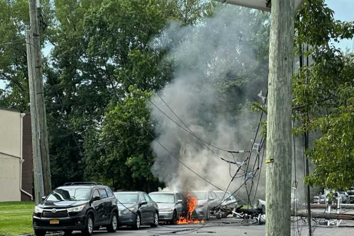 Truck Crashes Into Wires, Causing Power Outage In Fairfield