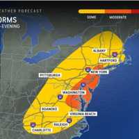 Cold Front Will Usher In Severe Storms With 60 MPH Winds, Downpours, Hail