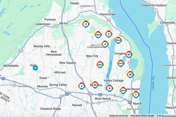 Over 10K Without Power In Rockland County In Widespread Outage (DEVELOPING)