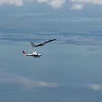 Watch As NORAD Jets Intercept Another Plane Over Trump's Bedminster Golf Club