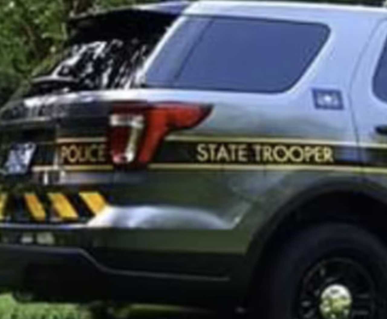 A Pennsylvania State Police vehicle.