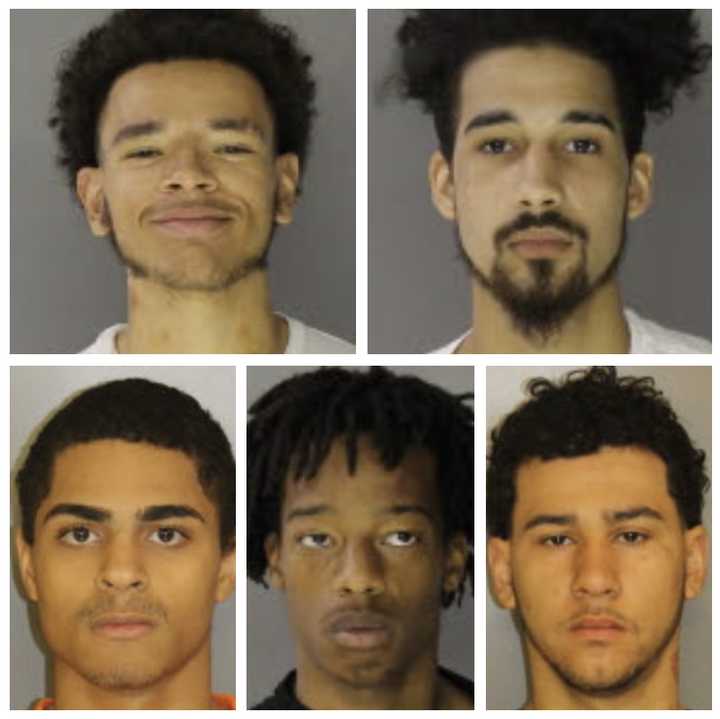 Top row, left to right: Marcus Culclasure, Dorreon Miller. Bottom row, left to right: Joseph Lancella, Hyovannie Gonzalez-Declet, Shirron Jones-Allen.
  
