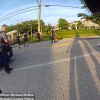 <p>Micah Booker was shot and killed while charging at an officer with a spear.
  
</p>