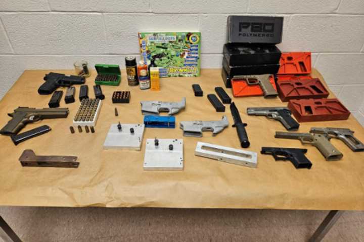 'Ghost Gun' Assembly Hub Busted In New Rochelle, Loaded Weapons Seized, Police Say