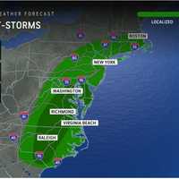 Threat For Spotty Storms Will Linger Amid Humid Air Mass: 5-Day Forecast