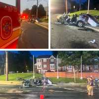 Driver Cut From Wreckage In Maryland Crash That Left 2 Seriously Injured: Fire Officials