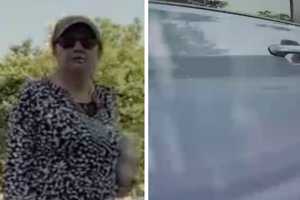 Caught On Camera: Woman Vandalizes Tesla Outside Area High School (VIDEO)