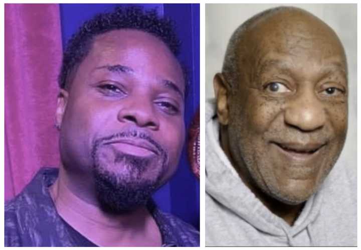Malcolm-Jamal Warner and Bill Cosby