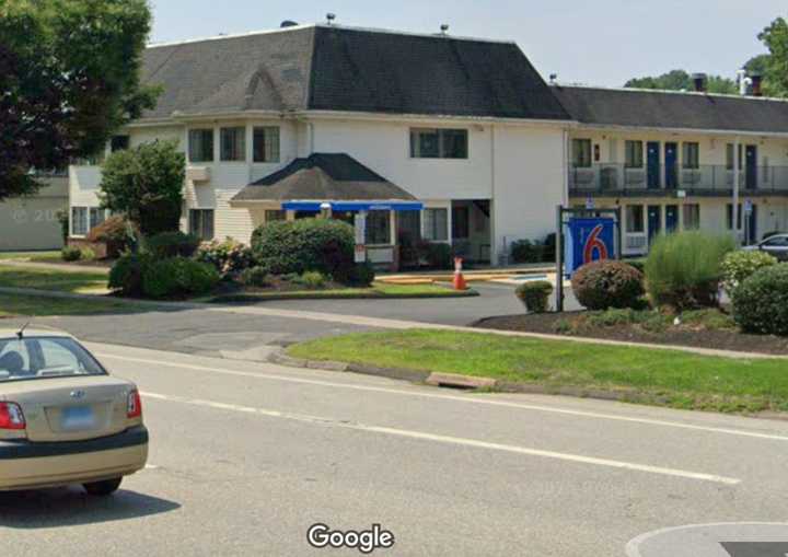 Two masked men robbed a clerk at gunpoint at a Motel 6 at 1341 Silas Deane Highway in Wethersfield on Sunday night, July 27.