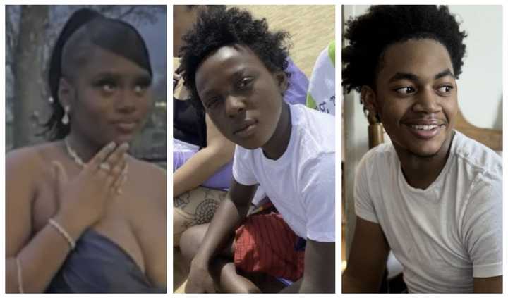 Gabriel Cooper (center), Nasir Youk (right), Siniyah Newsuan (left).