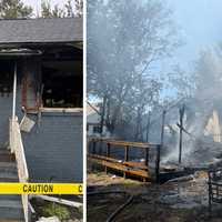 <p>The Springfield fire in Virginia.</p>