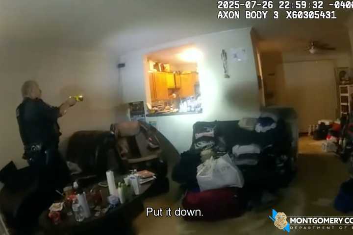 WATCH: Maryland Dad Holds 9-Year-Old Son Hostage at Knifepoint Before Tasered Arrest