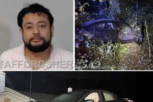 100+ MPH Drunk Driver Spun Into Woods After PIT Maneuver In Virginia Chase (PHOTOS)